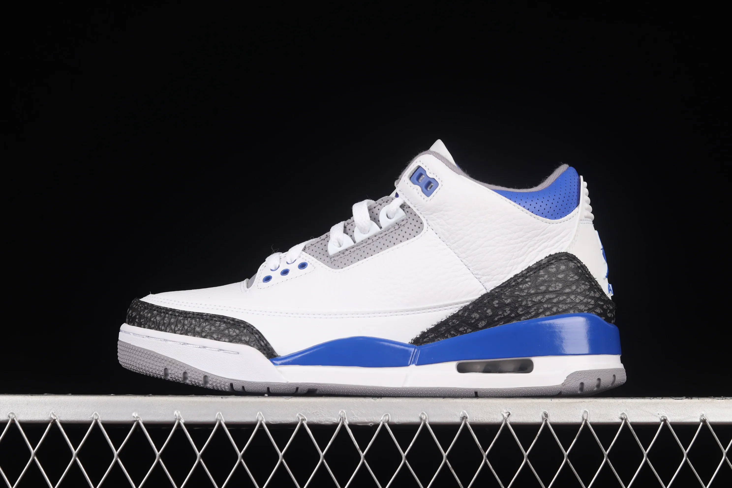 All categories Air Jordan Jordan series basketball shoes Air Jordan 3 foreign trade version Air Jordan 3 "Racer Blue" AJ3 Joe 3 Racing Blue CT8532-145